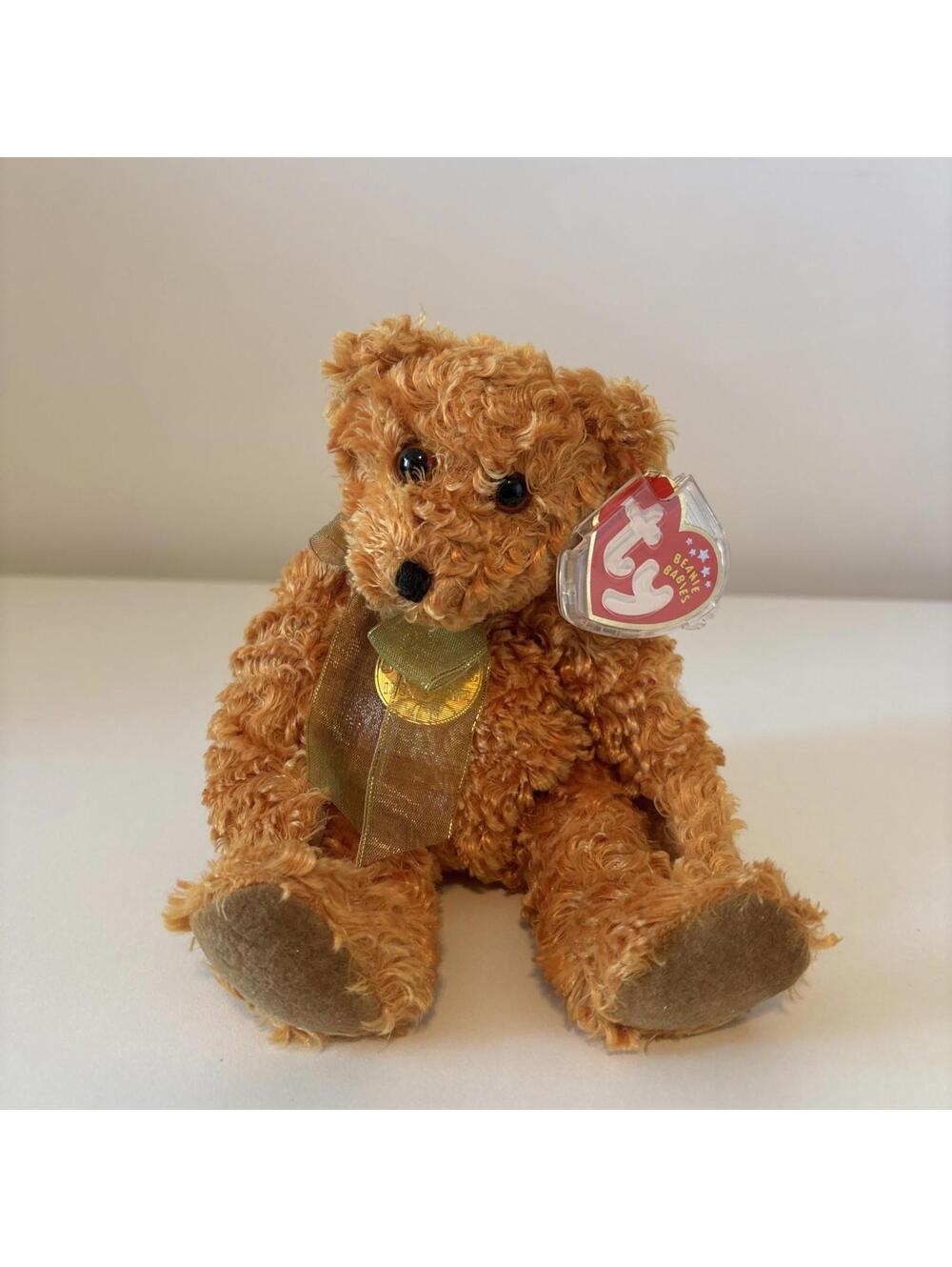 Ty Beanie Babies - Teddy the Bear - (2002, Retired)